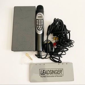 Leadsinger Karaoke Microphone Set — never used